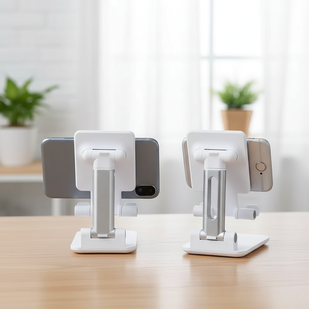 Adjustable Phone & Tablet Stand | Multi-Angle Desk Holder | Portable & Stable
