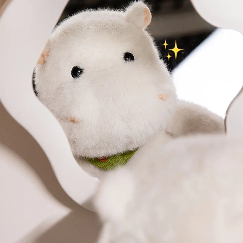 Cute Stuffed Animal Ride-On Toy New Style Hippos and Rhinos Soft Plush Dolls for Kids' Birthday Gift