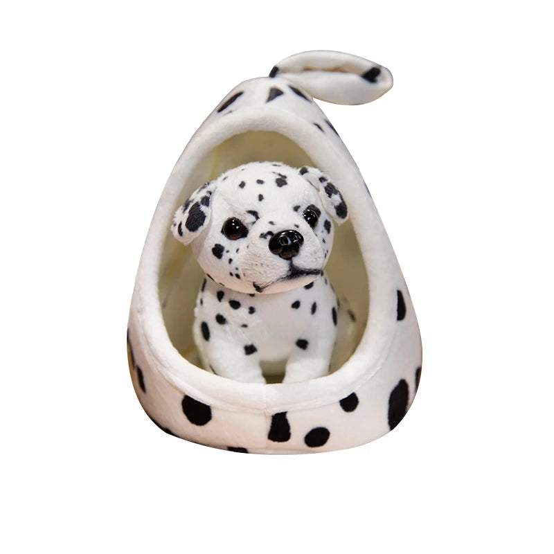 Wholesale New Cat Litter Toys Comfortable Bear Animal Toy 21cm Orange PP Cotton Filling Washed Technics