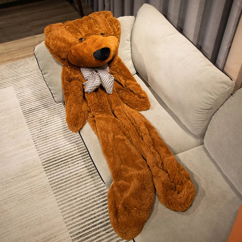 Promotional Gift Custom Stuffed Animal Plush Toy Teddy Bear Skin No Cotton