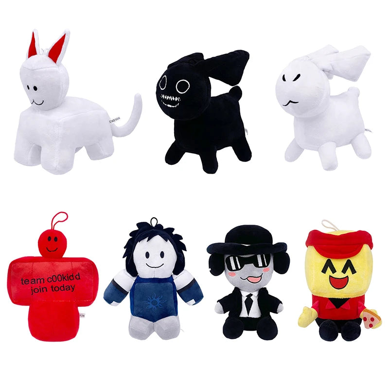 2025 New Soft Cotton Stuffed Plush Toys Forsaken Chance Game Plush Kids' Pillow Doll Birthday Gift PP Cotton Mesh Stress Relief