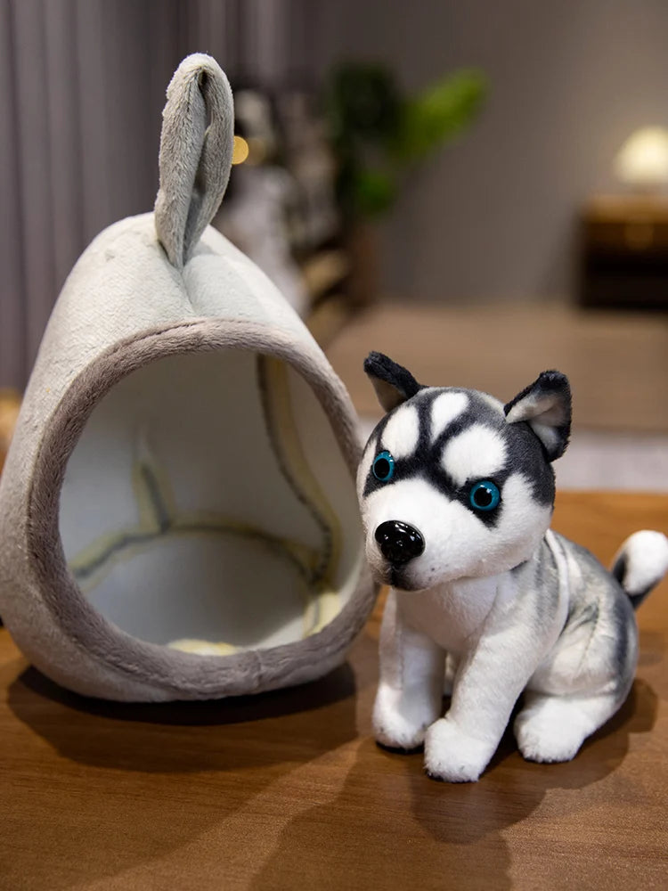 Wholesale New Cat Litter Toys Comfortable Bear Animal Toy 21cm Orange PP Cotton Filling Washed Technics