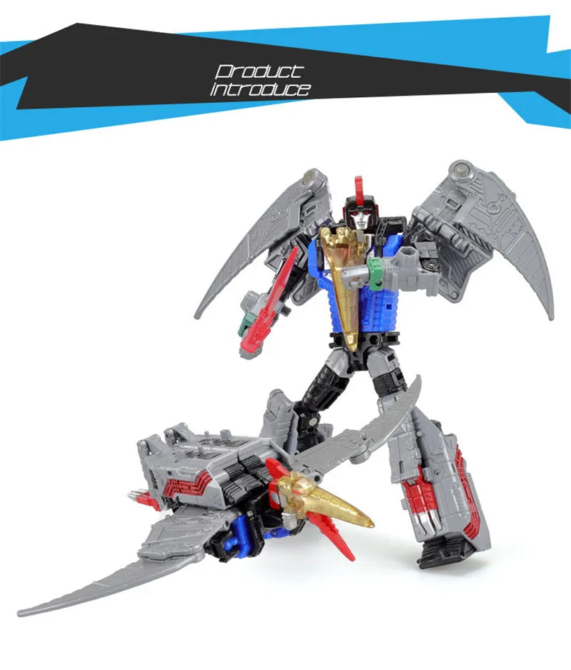 Haizhixing 5 IN 1 Transformation Robot Car Toys Anime Devastator Aircraft Tank Model KO Boys Truck Collection Kid Adult Gift