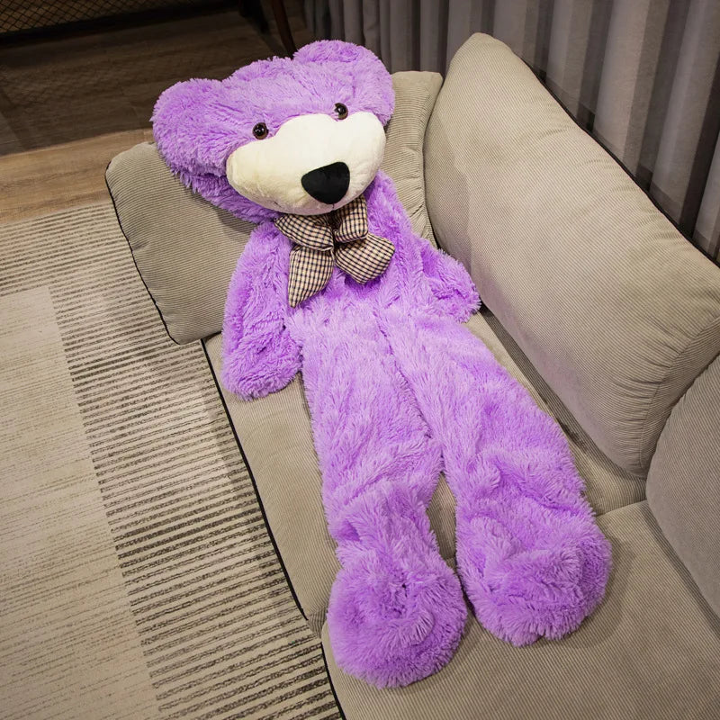 Promotional Gift Custom Stuffed Animal Plush Toy Teddy Bear Skin No Cotton