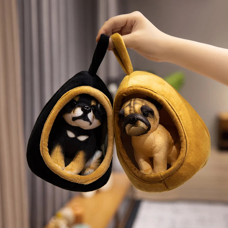 Wholesale New Cat Litter Toys Comfortable Bear Animal Toy 21cm Orange PP Cotton Filling Washed Technics