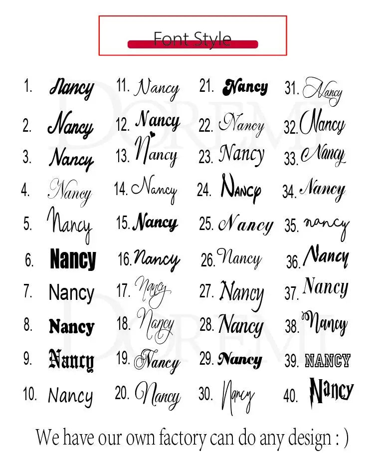 DOREMI 30-90MM Stainless Custom Bamboo Earrings Hoop Personalized Name Earrings Personalized Jewelry Charming Earrings Gold Gift