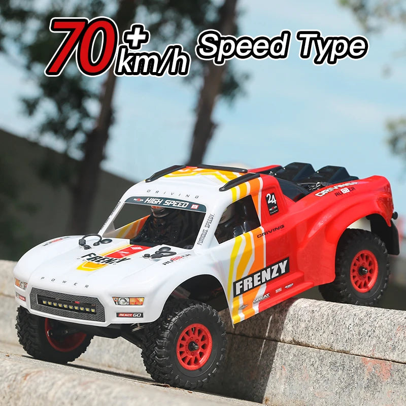 HOSHI N517B Frenzy 1/12 scale brushless full scale 4WD 70KM/H rc car 4x4 high speed off-road truck monster vehicle RTR DIY model