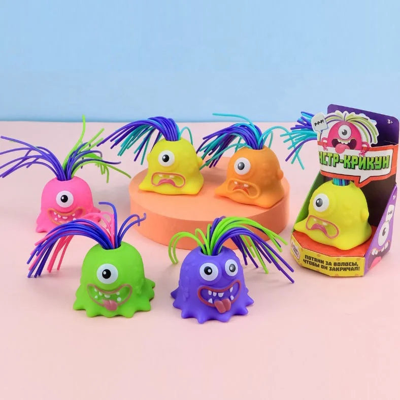Durable PU Material Squeeze Egg Funny Fidget Toy Stress Relieving Unisex 14 Years & up