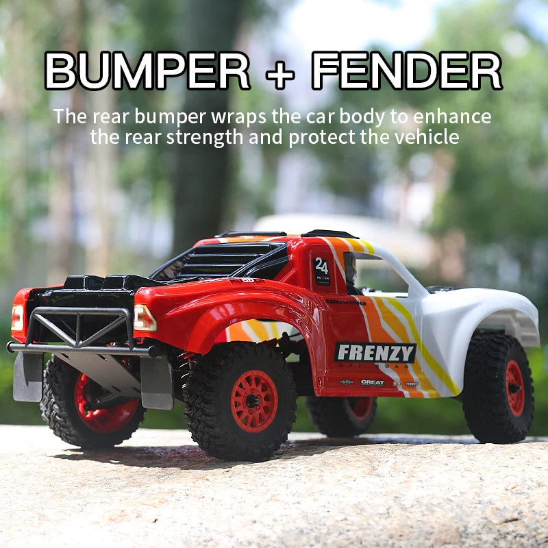 HOSHI N517B Frenzy 1/12 scale brushless full scale 4WD 70KM/H rc car 4x4 high speed off-road truck monster vehicle RTR DIY model