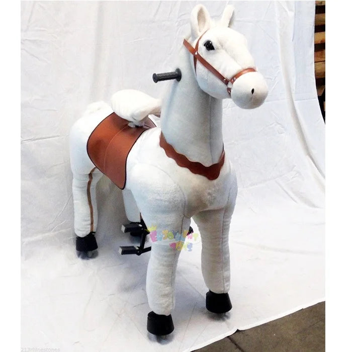 Electric Ride on unicorn Riding Horse pony Toy for Children for Mall Walking Animal Entertainment