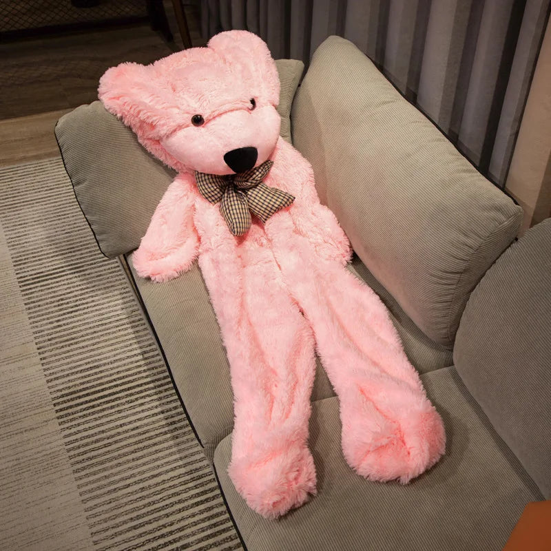 Promotional Gift Custom Stuffed Animal Plush Toy Teddy Bear Skin No Cotton