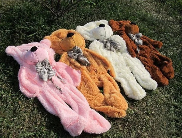Promotional Gift Custom Stuffed Animal Plush Toy Teddy Bear Skin No Cotton