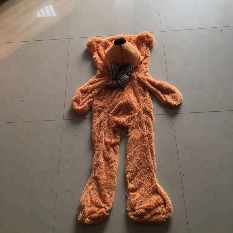 Promotional Gift Custom Stuffed Animal Plush Toy Teddy Bear Skin No Cotton