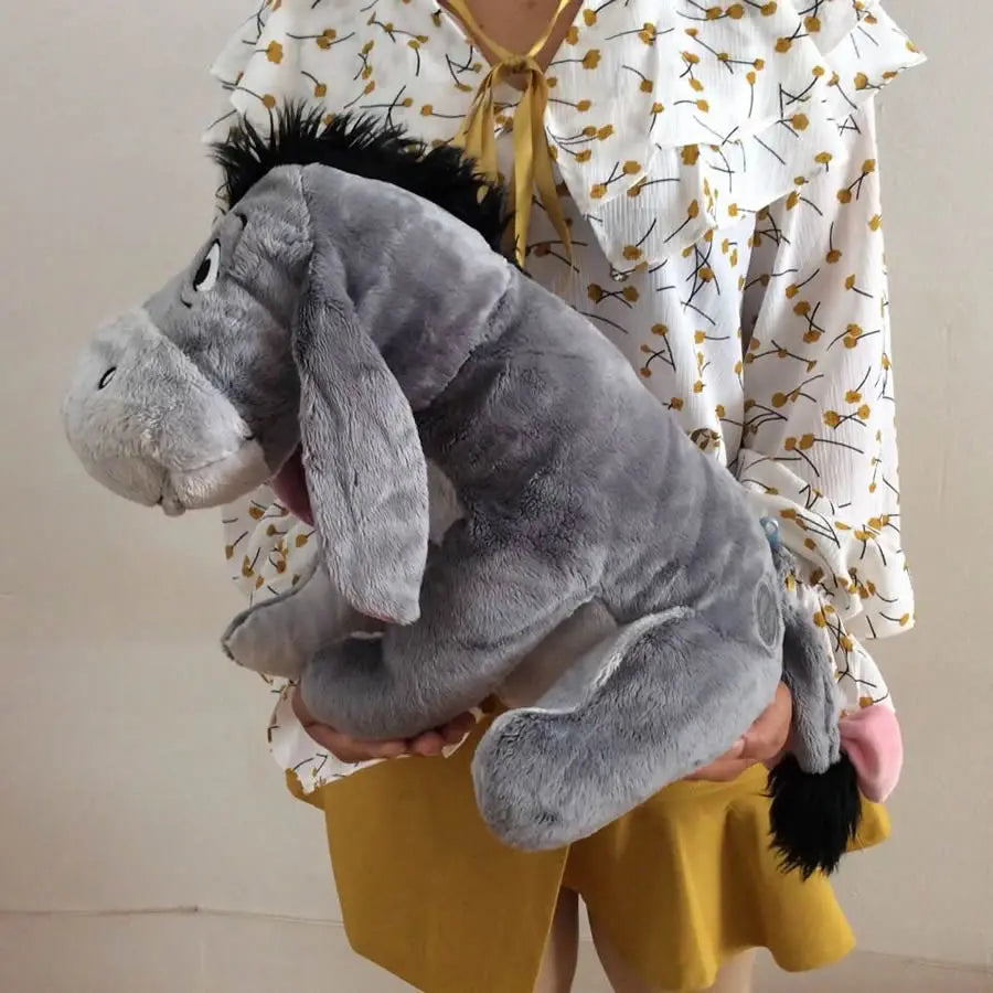 36cm 14'' Gray Eeyore Donkey Stuff Animal Cute Soft Plush Toy Doll Birthday Children Gift Collection