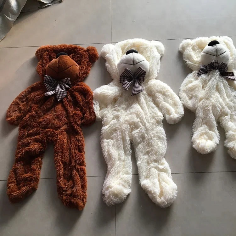 Promotional Gift Custom Stuffed Animal Plush Toy Teddy Bear Skin No Cotton