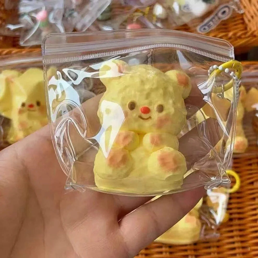 Anime EVA Squishy Toys Wholesale Sensory Fidget Toy Stress Relief Pinched Squeeze Cat Paw Taba
