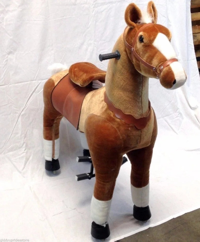 Electric Ride on unicorn Riding Horse pony Toy for Children for Mall Walking Animal Entertainment