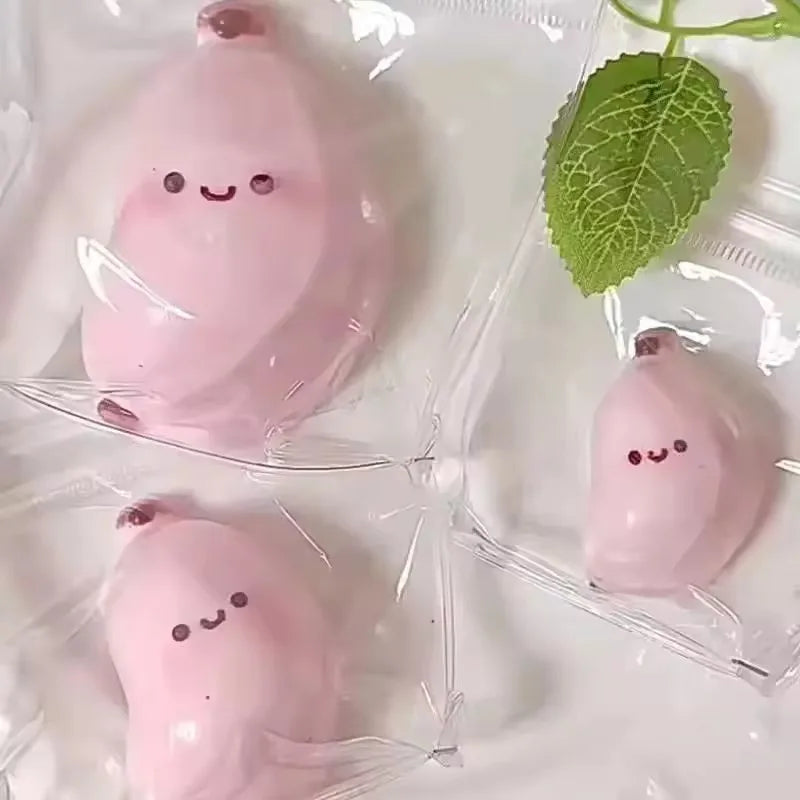 Anime EVA Squishy Toys Wholesale Sensory Fidget Toy Stress Relief Pinched Squeeze Cat Paw Taba