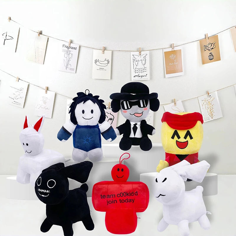 2025 New Soft Cotton Stuffed Plush Toys Forsaken Chance Game Plush Kids' Pillow Doll Birthday Gift PP Cotton Mesh Stress Relief