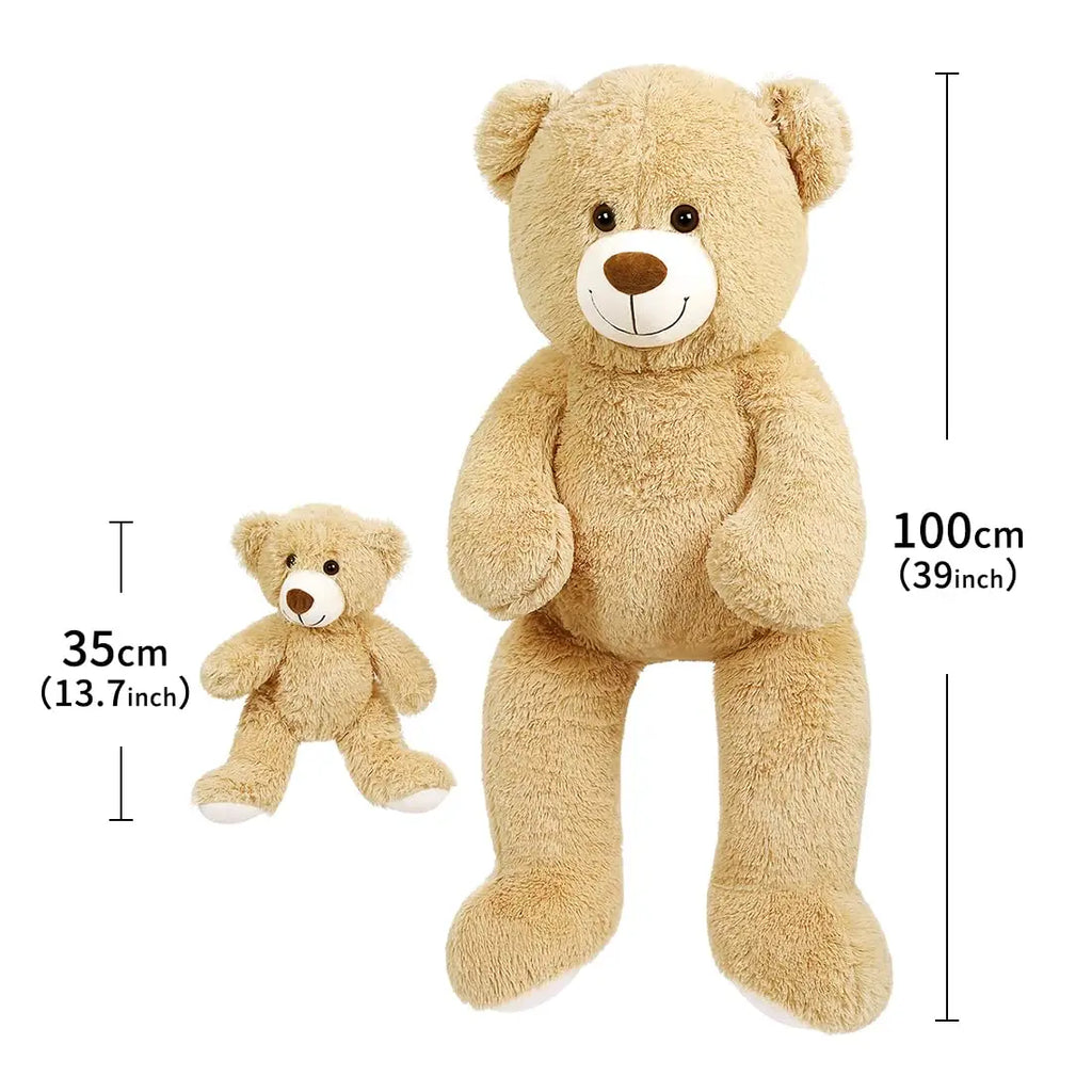 PP Cotton Filling Super Soft Giant Cute Teddy Bear Stuffed Animal Big Size Mama Bear Plush Toys Doll With Baby Teddy Bear