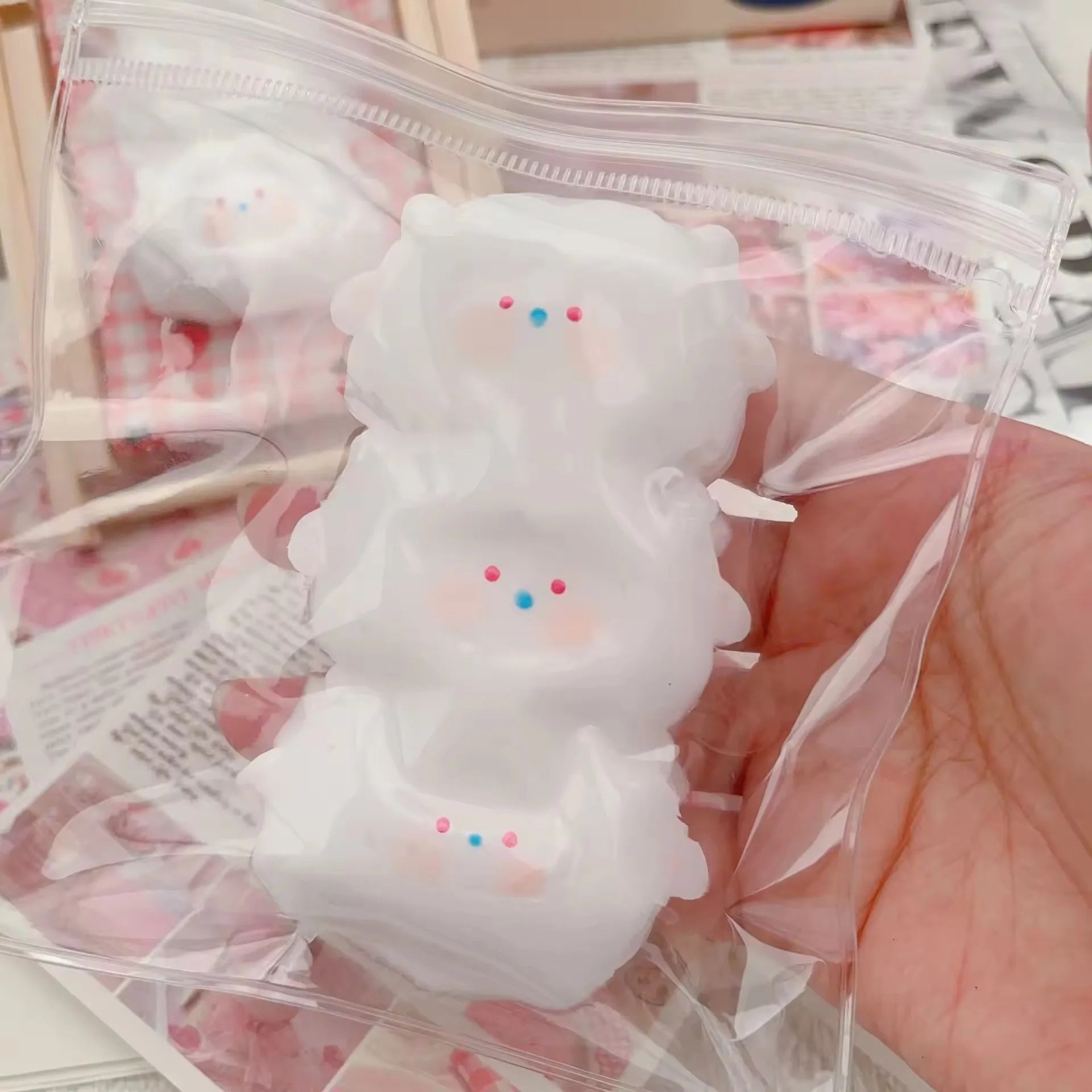 Anime EVA Squishy Toys Wholesale Sensory Fidget Toy Stress Relief Pinched Squeeze Cat Paw Taba