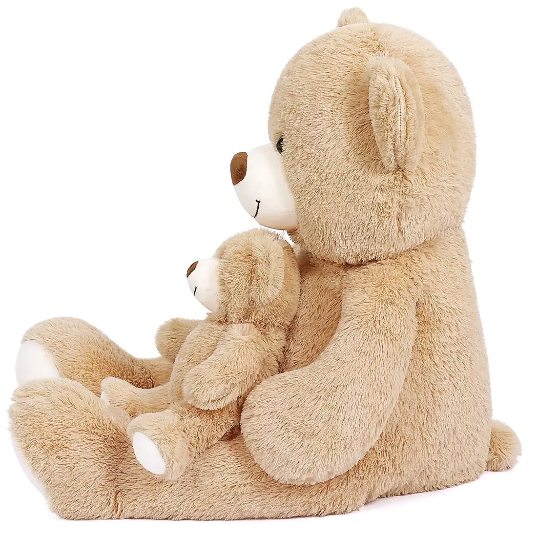PP Cotton Filling Super Soft Giant Cute Teddy Bear Stuffed Animal Big Size Mama Bear Plush Toys Doll With Baby Teddy Bear