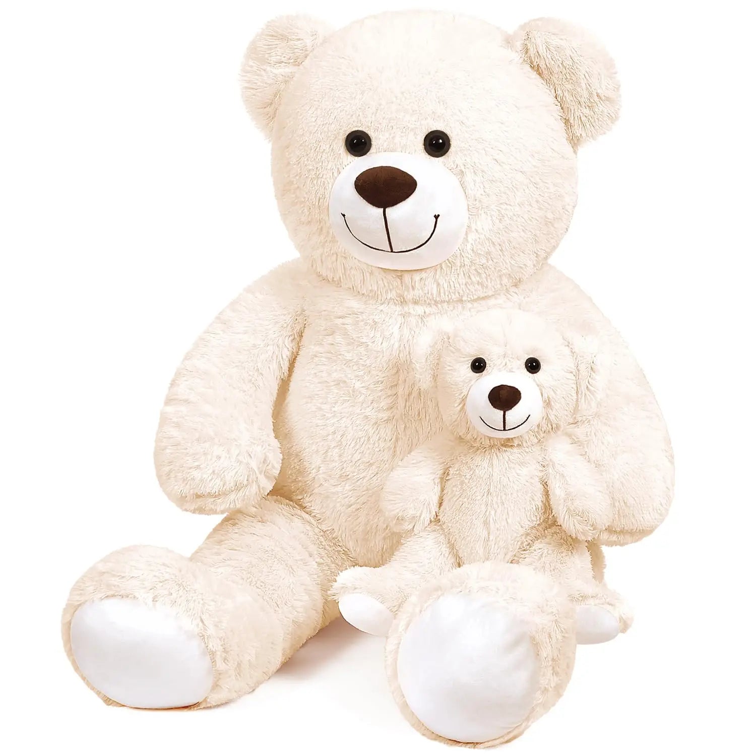 PP Cotton Filling Super Soft Giant Cute Teddy Bear Stuffed Animal Big Size Mama Bear Plush Toys Doll With Baby Teddy Bear