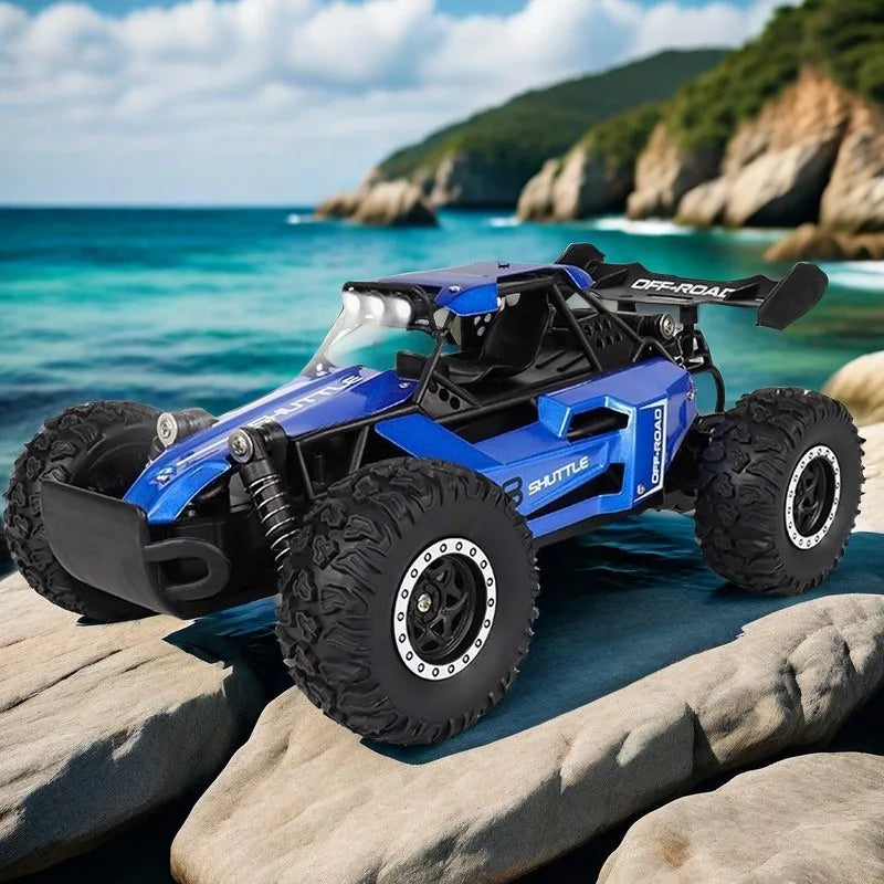 Drift Remote Control Car, Large Four-wheel Drive Racing Car, Charging, High-speed, Children's Toy Car