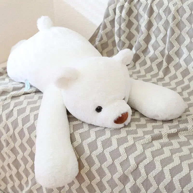 60cm 80cm 100cm  Cute Kawaii Giant Weighted Stuffed Animals Bear Hugging Toys Plush Throw Pillow for Boys Girls Adults