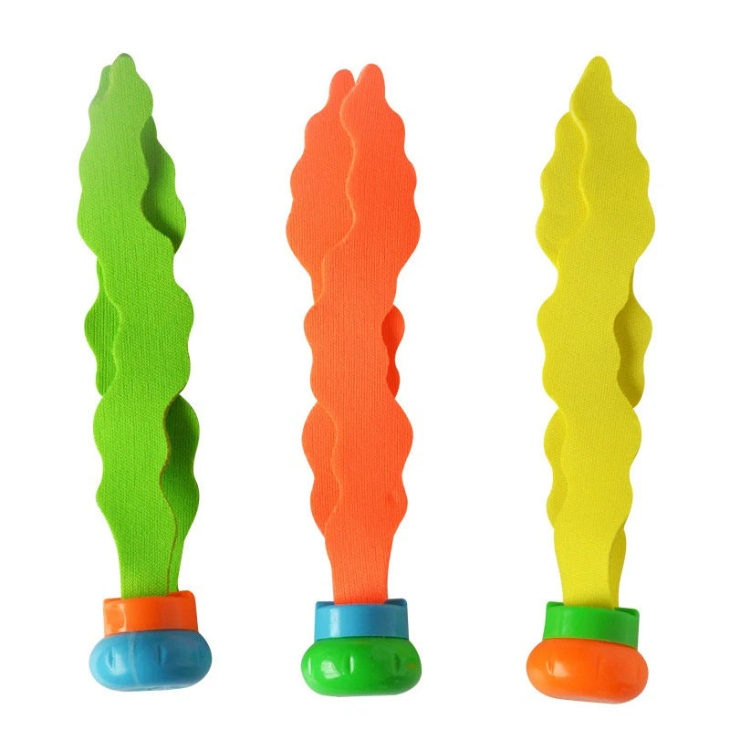 Summer Pool Diving Toys Set Colorful Creative Swim Circle Float Dive Game Set Underwater Grabbing Swimming Party Accessories ZYF
