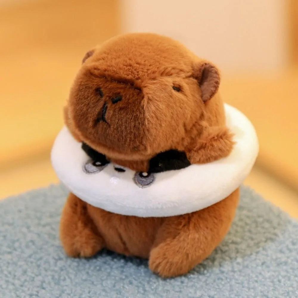 Cute Capybara Plush Toy Hoodie with Wings Simulation Doll Small Size Stuffed Animals Anime Fluffty Toy Birthday Party
