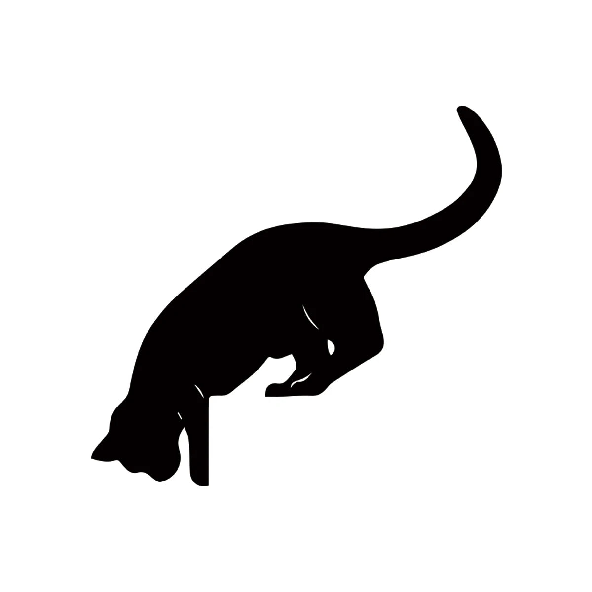 Cat looking down Door Topper Decoration – Wooden Over Door ，Lintel and Signs BIdeal for Kitchen Organization, Rustic Home Decor