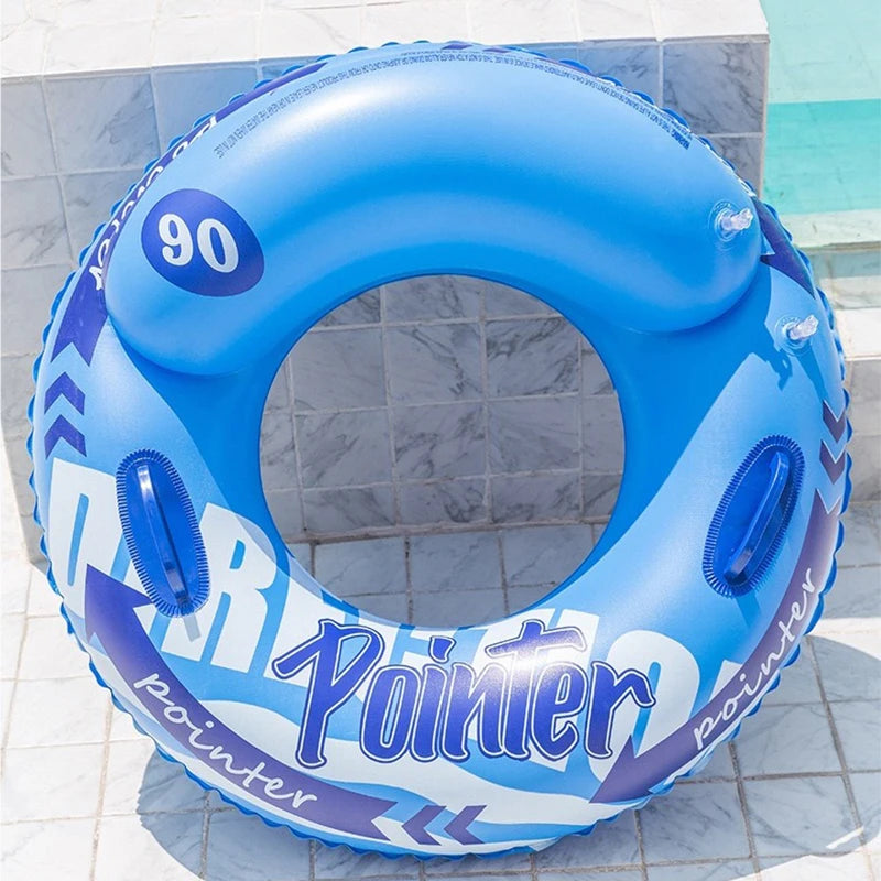 Thickened Inflatable Swim Ring Pool Float  Swim Accessory Adults Swim Tube For Water Sports Swimming Circle Swim Float ﻿ ﻿ ﻿