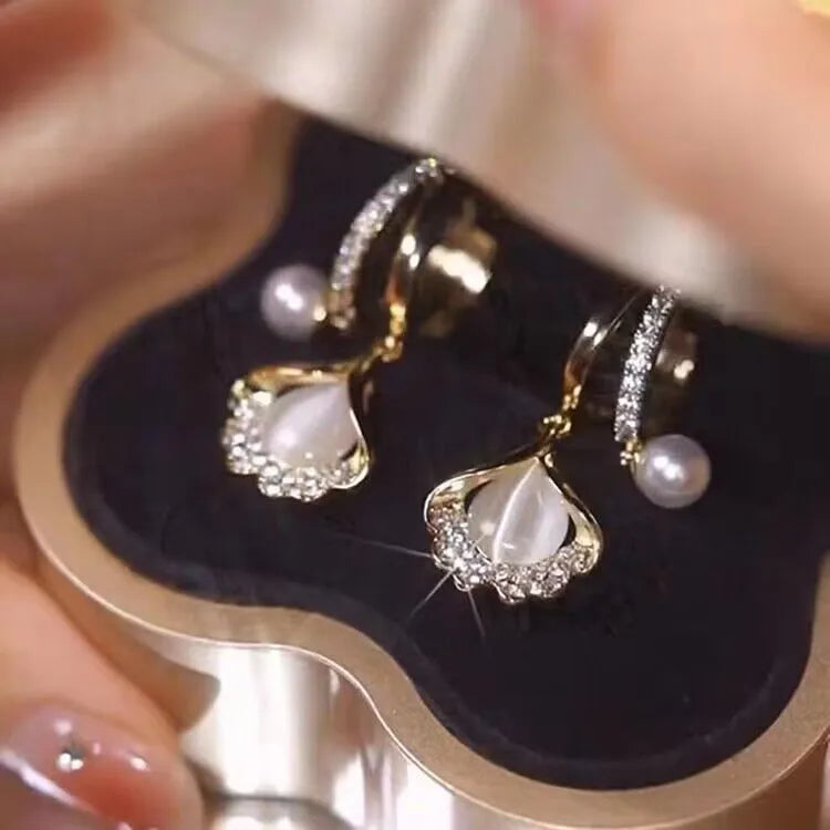 2PC Women's European and American Trendy Bow Earrings Outdoor Travel Carnival Banquet Party Festival Dressing Gift