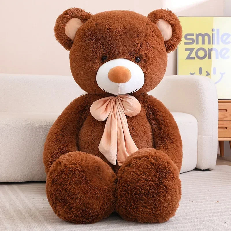 5 Colors High Quality Teddy Bear With Bowknot Stuffed Animals Bear Plush Toys Doll Pillow Kids Lovers Birthday Baby Gift
