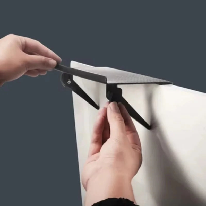 TV Screen Top Storage Shelf Adjustable Computer Monitor Desktop Screen Top Storage Rack Router Shelf Rack Home Organizer