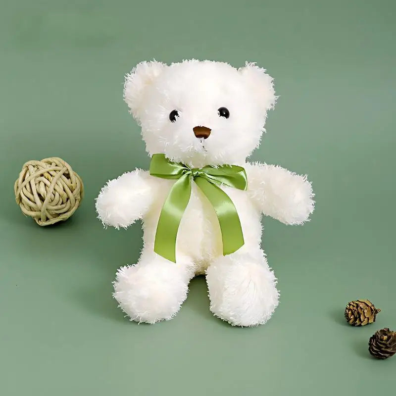 Bear Stuffed Animals Soft Plush Stuffed Bears Toy Gift Bulk with Bow Kids Graduation Baby Shower Birthday Party Gifts
