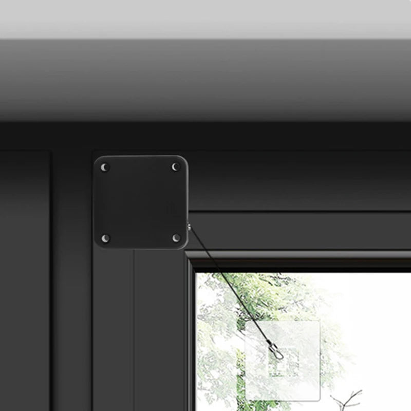 Sensor-Driven Automatic Door Closer; Punch-Free and Adjustable; Essential Home Improvement Door Stopper