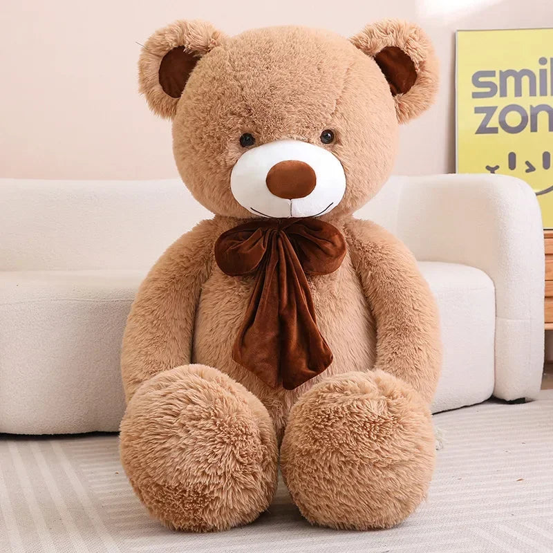 5 Colors High Quality Teddy Bear With Bowknot Stuffed Animals Bear Plush Toys Doll Pillow Kids Lovers Birthday Baby Gift