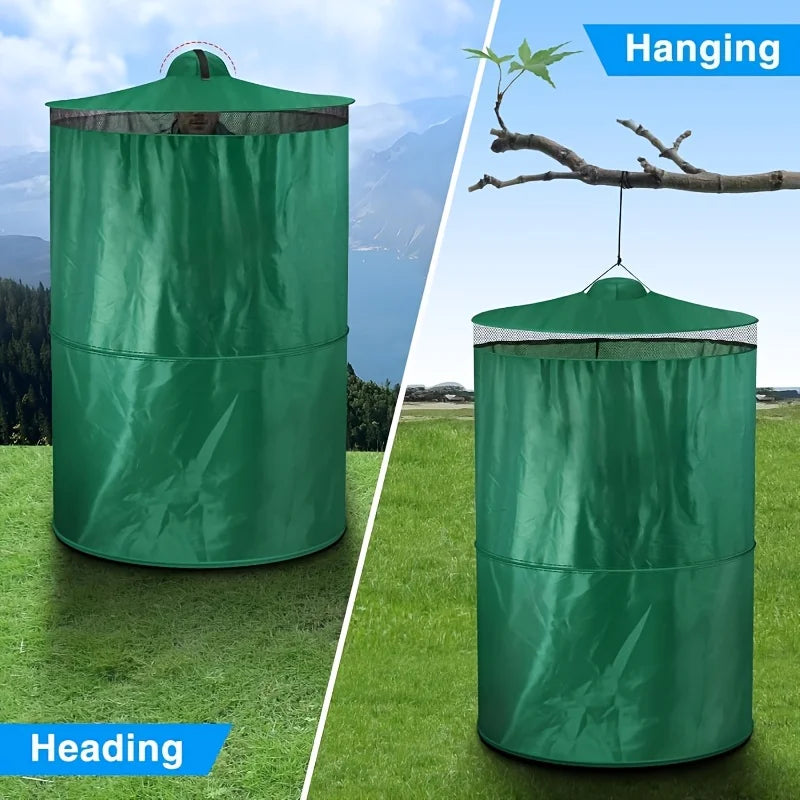 Outdoor Portable Toilet Tent, Collapsible Privacy Tent, Head Mounted Design - No Assembly Required, Lightweight & Sturdy for Cam