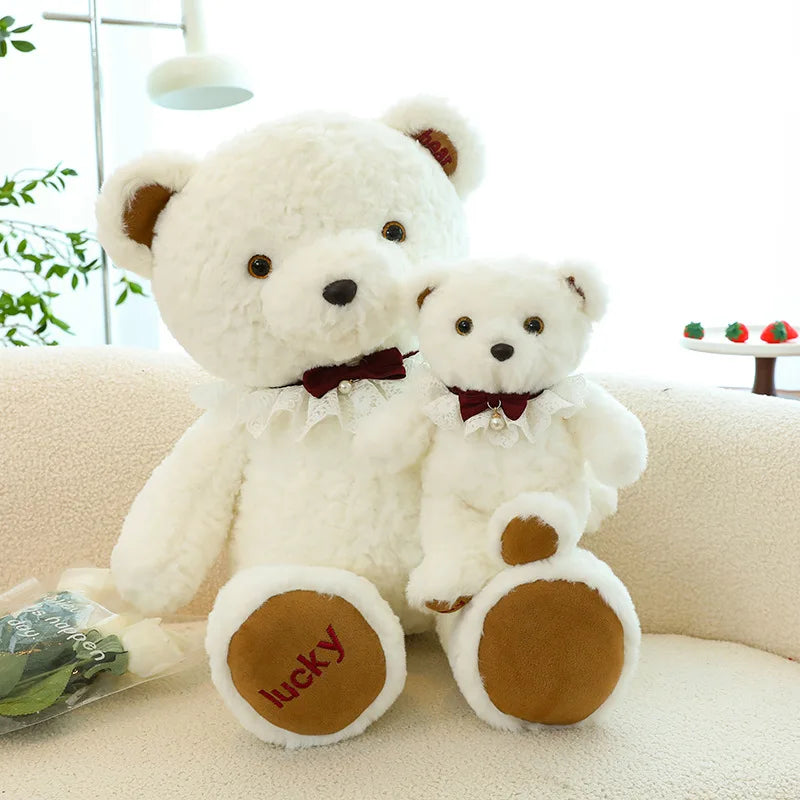 Kawaii Plush Teddy Bear Stuffed Doll Cute Hugging Bear Toy for Kids Birthday Xmas Gift for Girls Wholesale