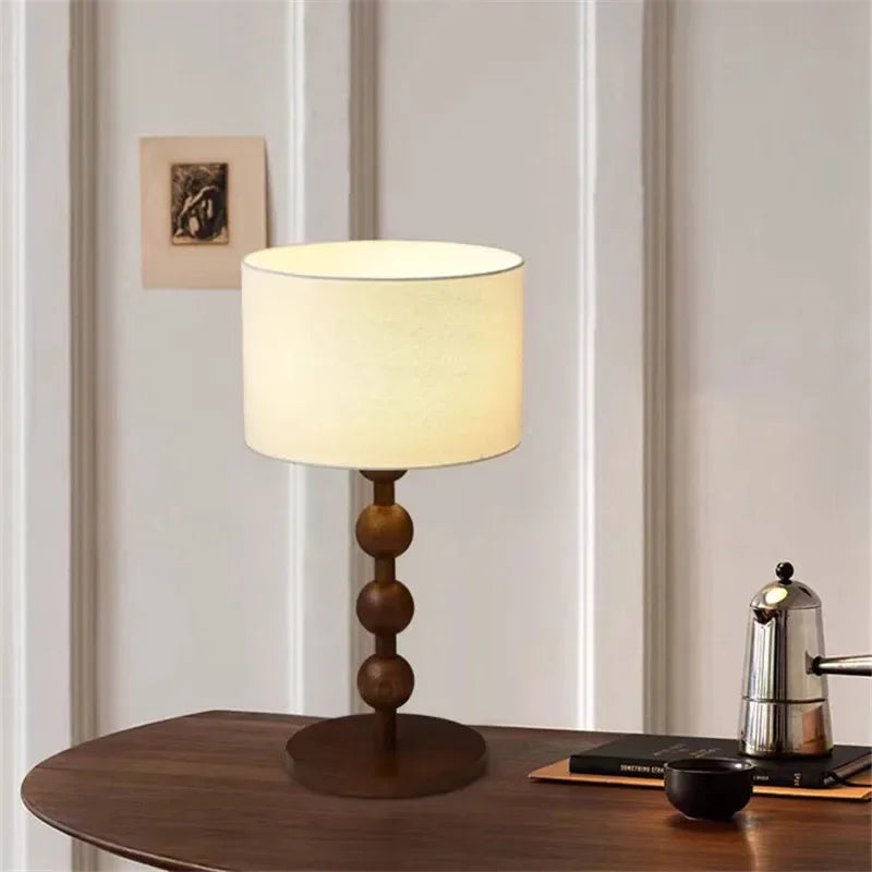 Vintage Floor Lamp Art Led Fabric Wood Vertical Light for Living Room Bedroom Bedside Sofa Light Hotel Japanese Room Decor Lamp
