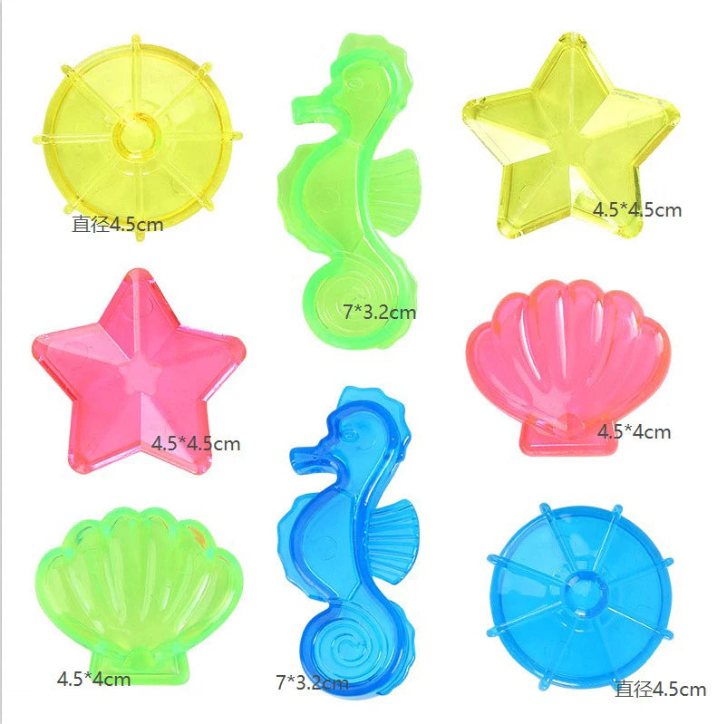 Summer Children Swimming Octopus Pool Diving Toys Water Sports Water Play Toys Diving Stick Gem Set Underwater Grabbing Toys DDJ
