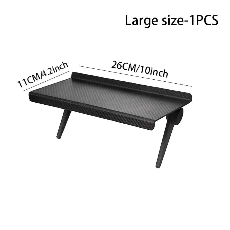 Adjustable TV Screen Top Shelf | Foldable Monitor Storage Rack – Smart Home Organizer