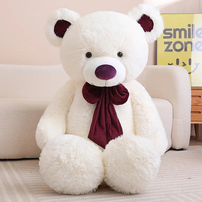 5 Colors High Quality Teddy Bear With Bowknot Stuffed Animals Bear Plush Toys Doll Pillow Kids Lovers Birthday Baby Gift
