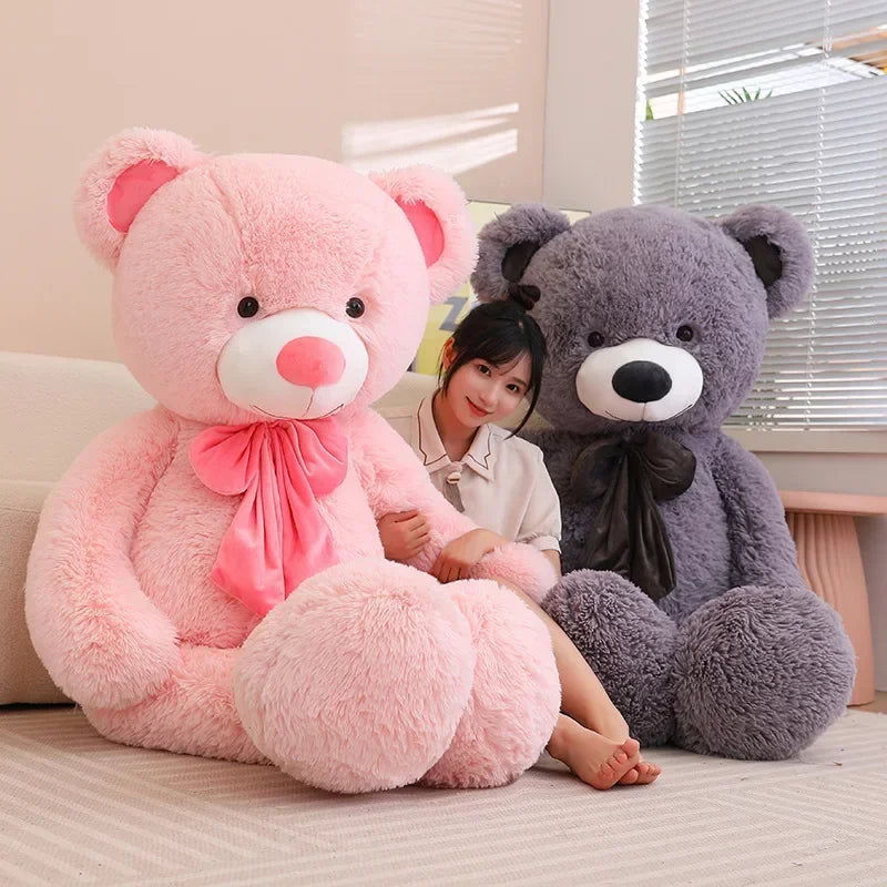 5 Colors High Quality Teddy Bear With Bowknot Stuffed Animals Bear Plush Toys Doll Pillow Kids Lovers Birthday Baby Gift