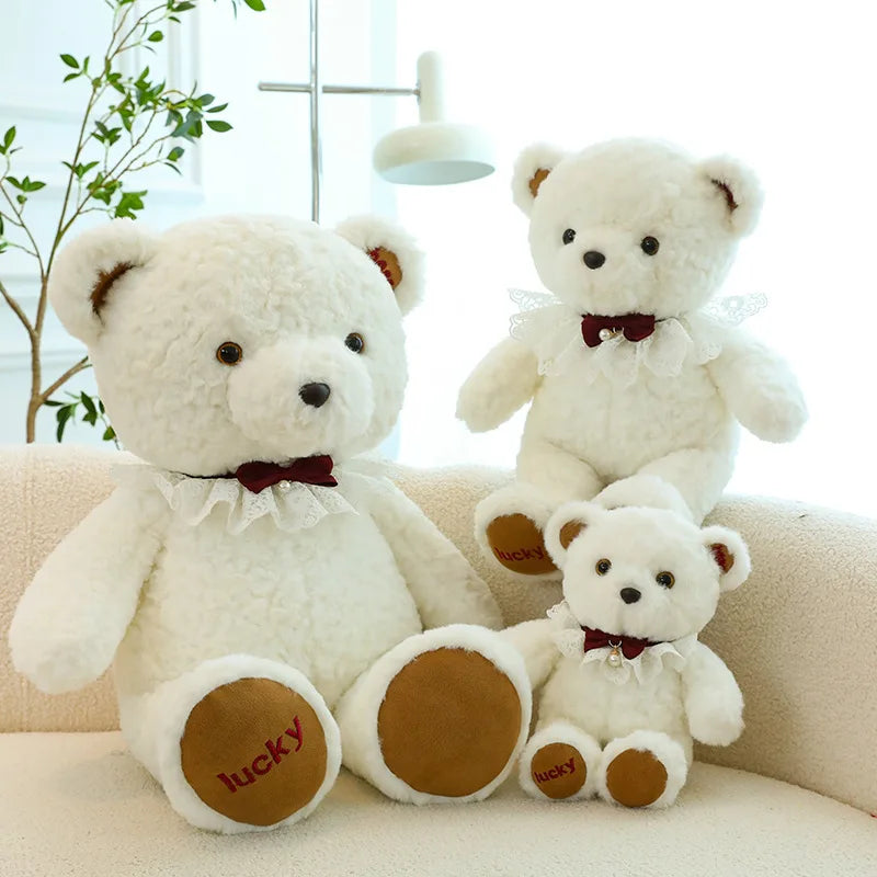 Kawaii Plush Teddy Bear Stuffed Doll Cute Hugging Bear Toy for Kids Birthday Xmas Gift for Girls Wholesale