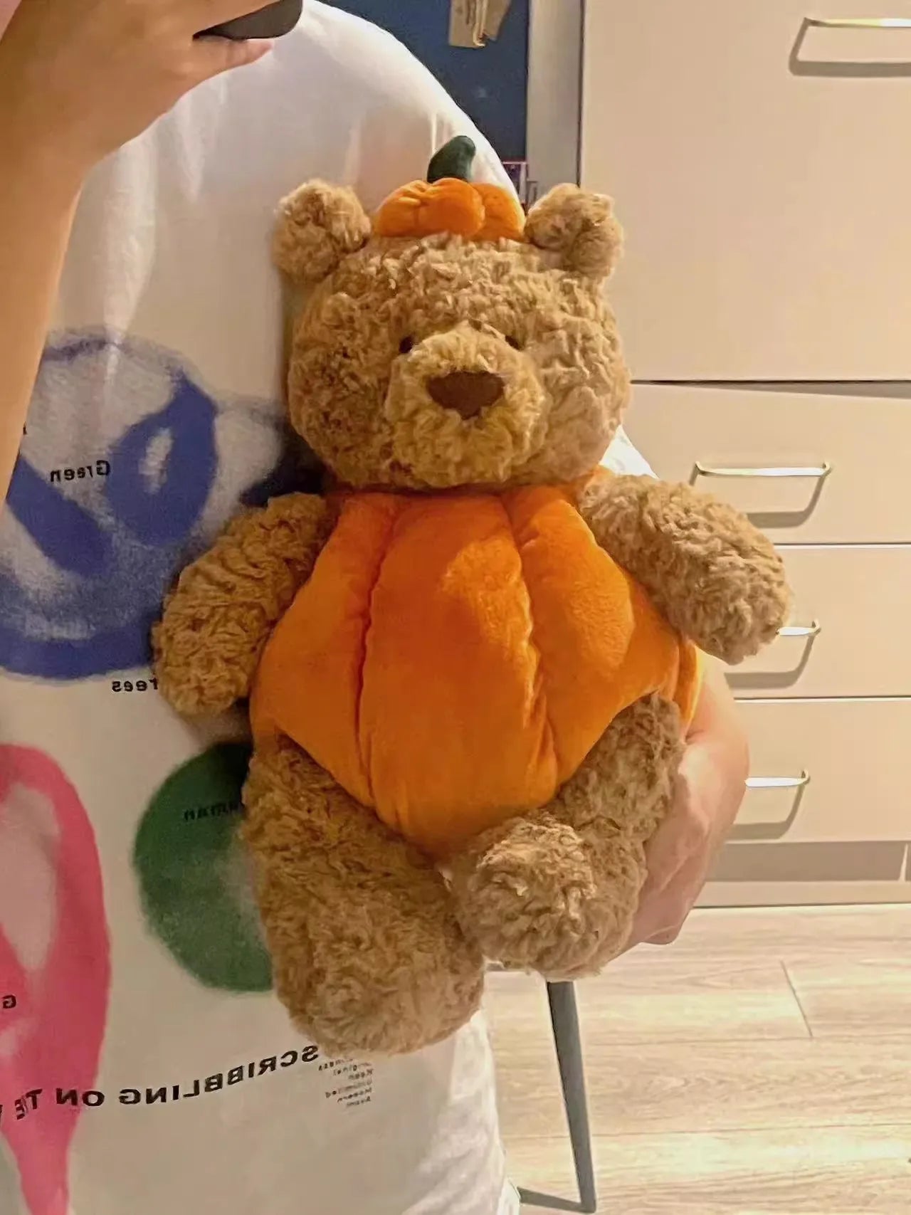Fun Barcelona Bear Handheld Doll Stuffed Plush Toy Doll Cartoon Anime Cute Children's Birthday Gift Doll