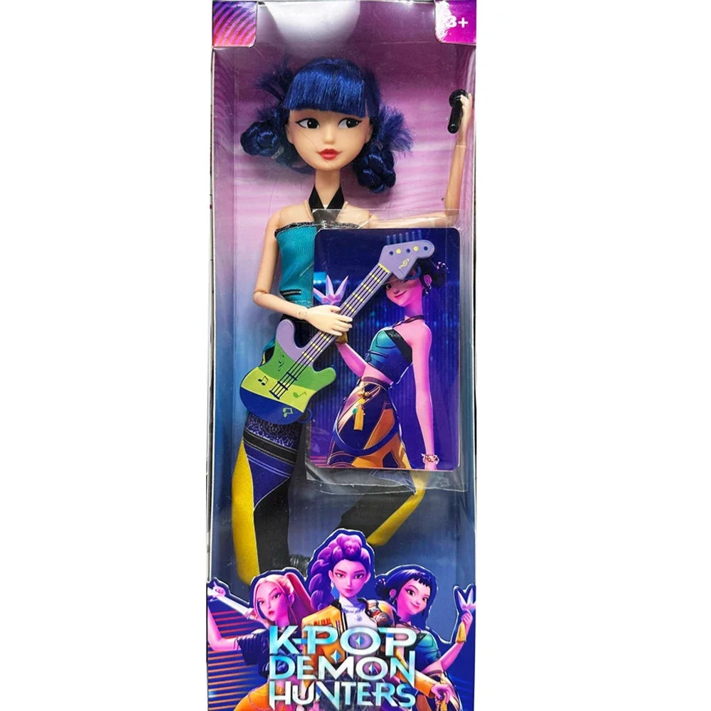 *#NEW Doll Toys Kpop Demon Hunters Action Figure Toy Rumi Mira Zoey Beautiful Princess Baby Girl Dolls Plastic DIY Toy for Girls