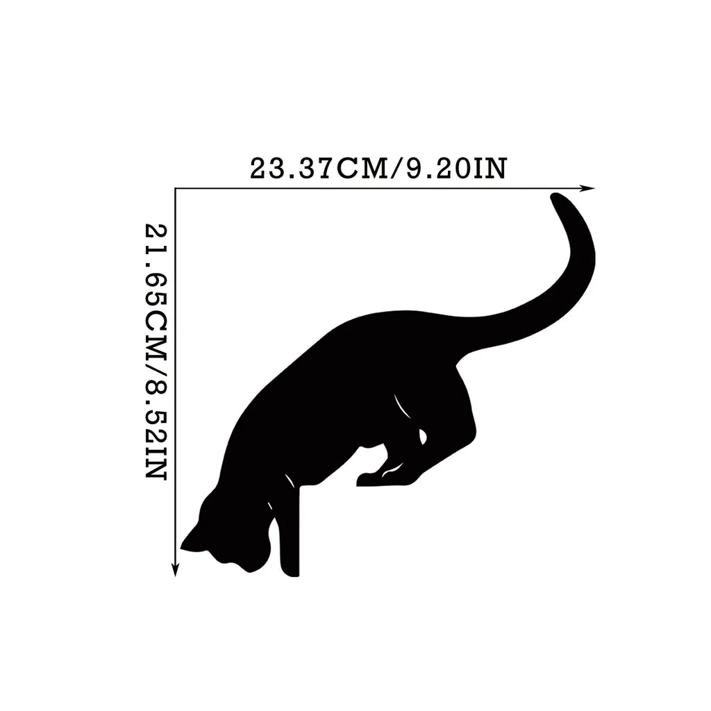 Cat looking down Door Topper Decoration – Wooden Over Door ，Lintel and Signs BIdeal for Kitchen Organization, Rustic Home Decor